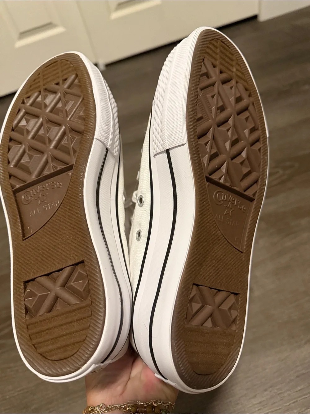 Converse Platform White High Top Sneakers